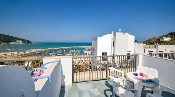 Terrace with table and chairs