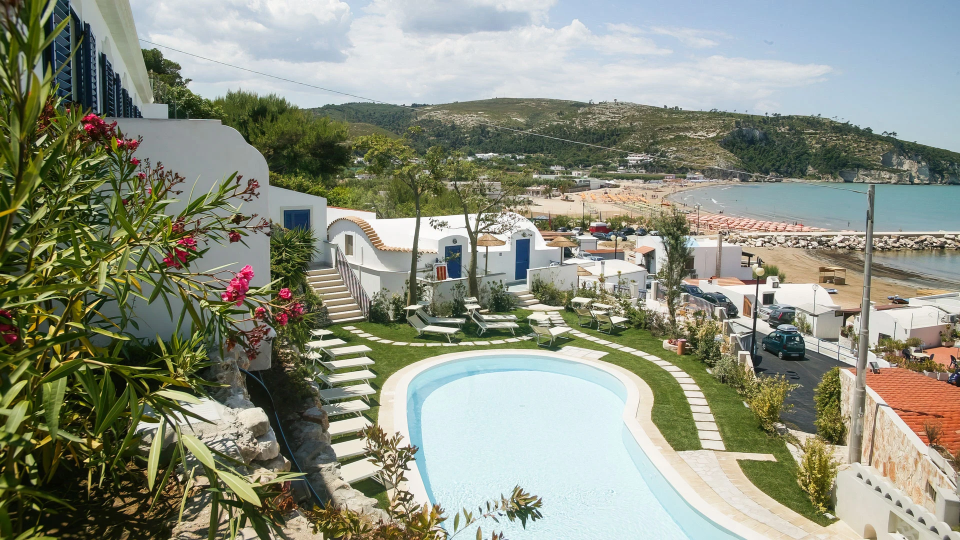 Hotel with sea view