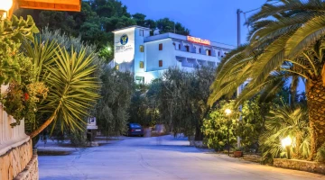 Exterior in the evening