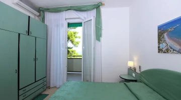Room with wardrobe