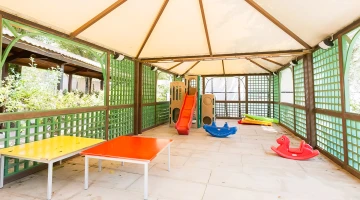 Covered play area