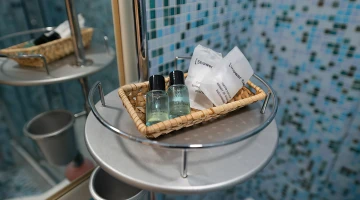 Courtesy set in the bathroom