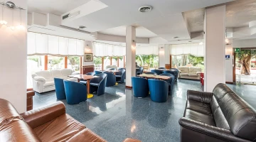 Common room with sofas and armchairs
