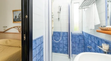 Room with private bathroom