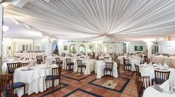 Restaurant room set up