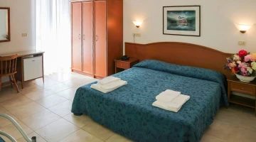 Double room with desk and minibar