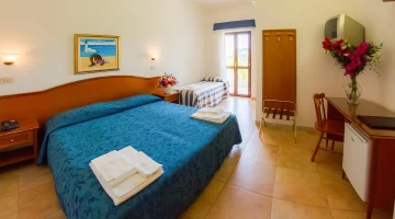 Triple room with balcony and TV