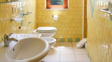 Private bathroom with shower