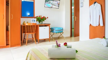 Double room with TV and minibar