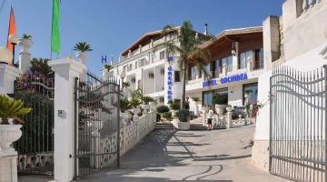 Hotel entrance