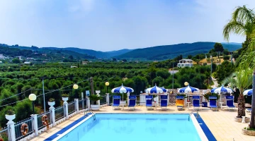 Swimming pool with panoramic view