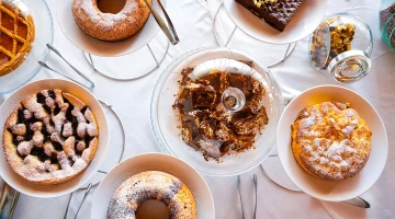 Sweet options for breakfast