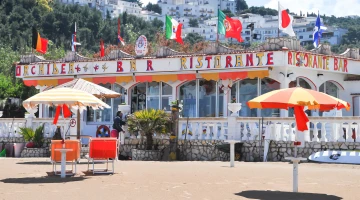 Restaurant on the beach