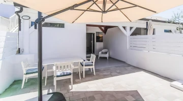 Terrace of a Comfort Room