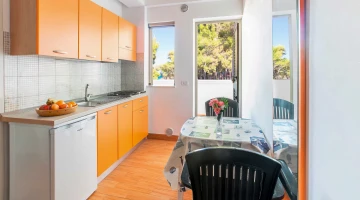 Kitchenette of a studio apartment