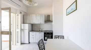 Apartment with kitchenette