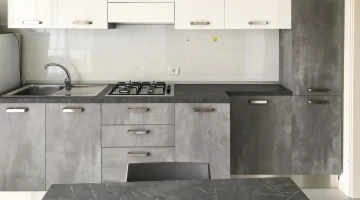 Newly built kitchen