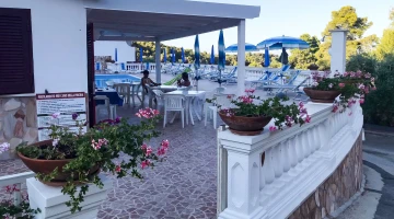 Bar area with terrace