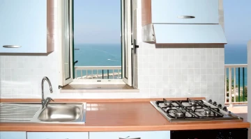 Kitchenette in the apartment