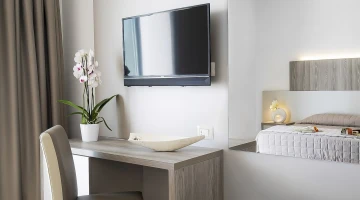 Detail of furnishings in a room