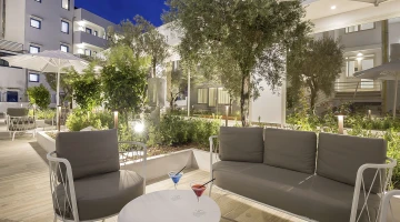 Detail of outdoor furniture