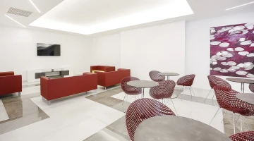 Common room with TV