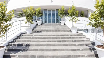 Entrance stairs