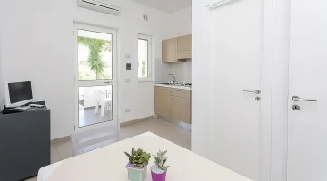 Living area in apartment