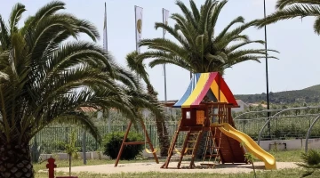 Outdoor play area