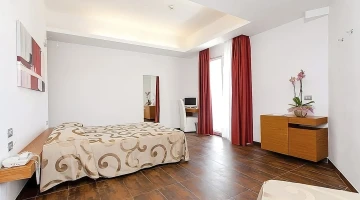 Room with balcony