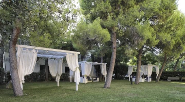 Furnished garden