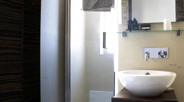 Room with private bathroom