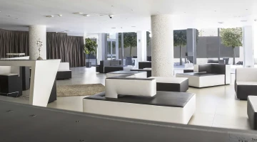 Common room with sofas