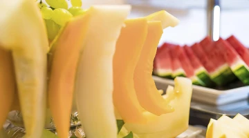 Fresh fruit for breakfast