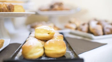 Pastry products for breakfast