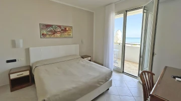 Room with balcony