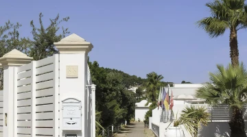 Hotel entrance