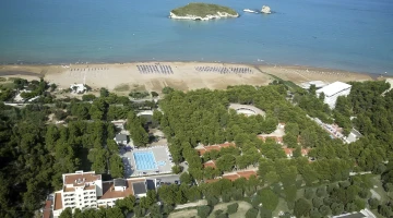 Hotel seen from above