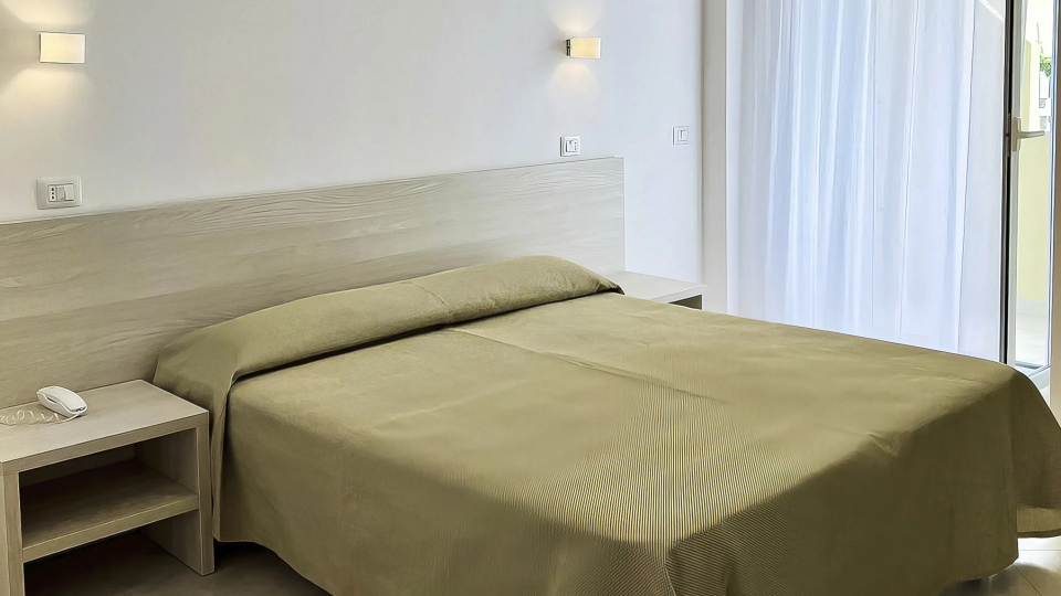 Room with balcony