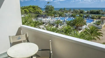 Balcony with view
