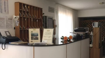 Reception desk