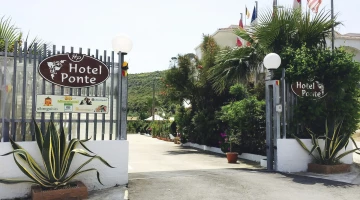 Hotel entrance