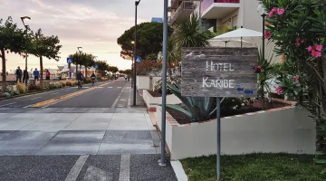 Hôtel en bord de mer