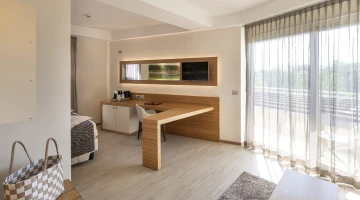 Détail de l&#39;ameublement de la chambre Dolce Vita