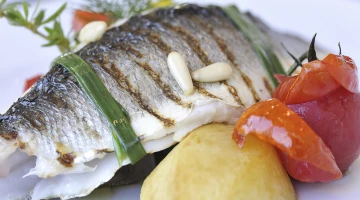 Second course of fish
