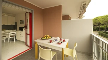 Balcone dell'Appartamento Relax 