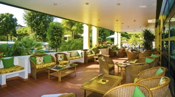 Terrasse meublée