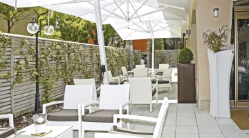 Espace extérieur aménagé