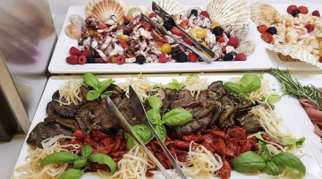 Antipasti sous forme de buffet