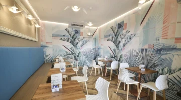 Bar avec tables